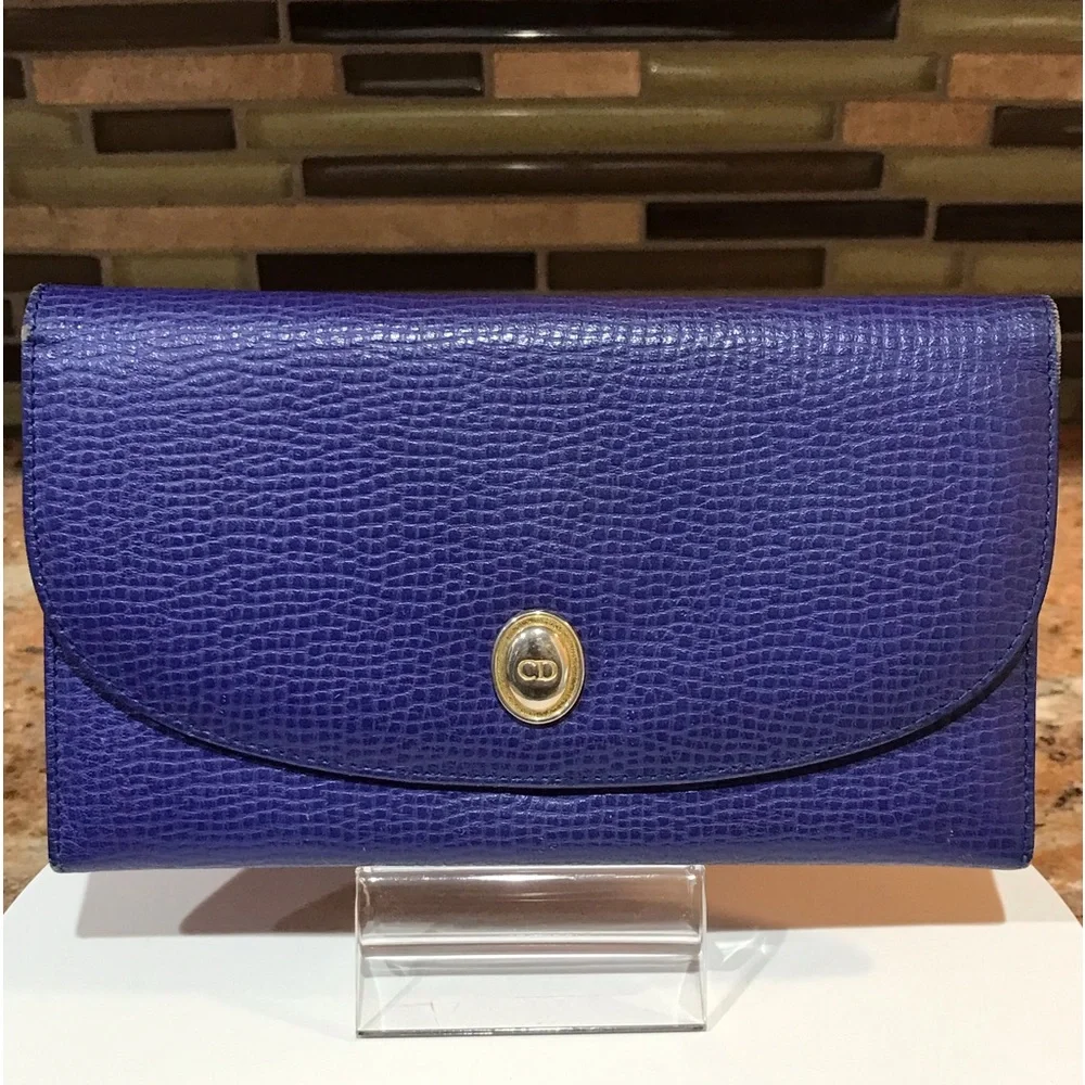 Christian Dior Signature Vintage Leather Wallet 😍🔥